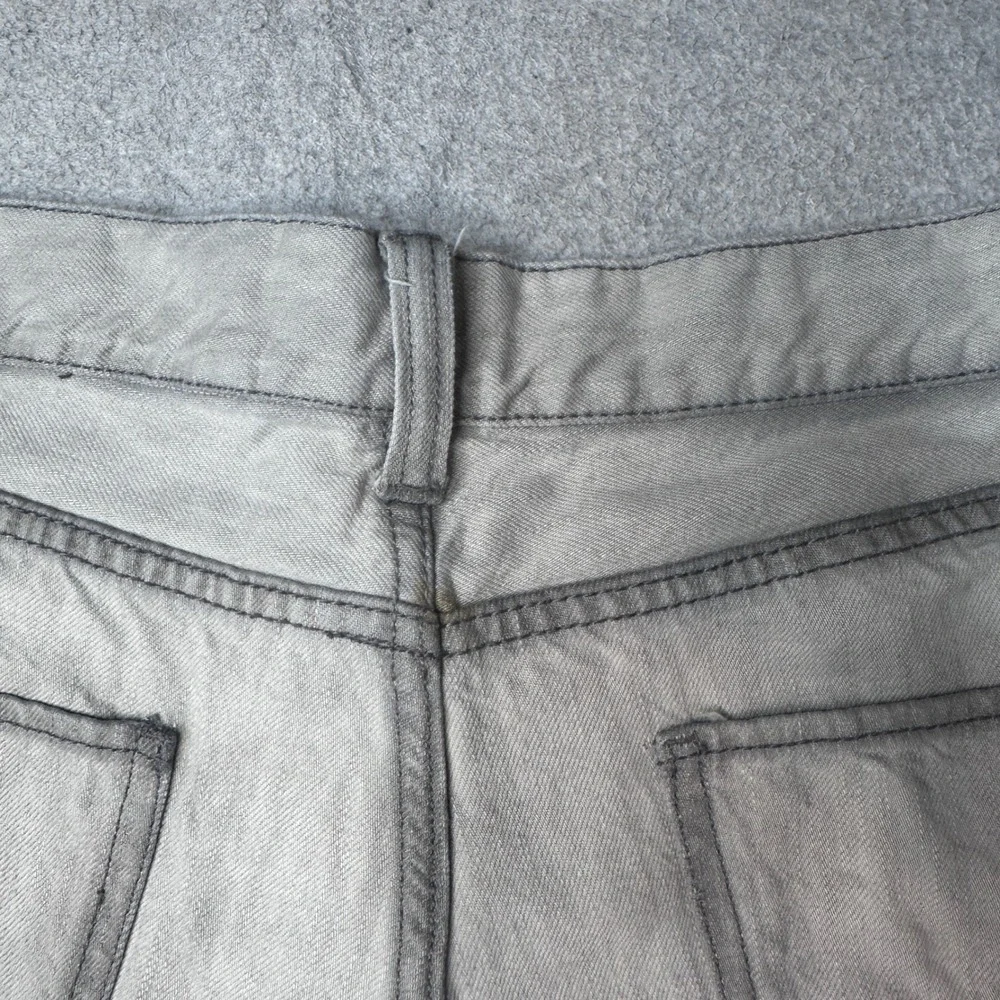 American Rag Jeans Mens 36x32 (38x31) Gray Straight Leg Cotton Denim Pants‎